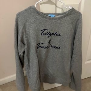 Tailgates and touchdowns crewneck
